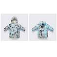 thumbnail image 3 of Ruyang Kids Camouflage Puffer Coat Toddler Boys Girls Winter Padded Warm Down Jacket Long Hooded Parka Zip Up Outwear, 3 of 4