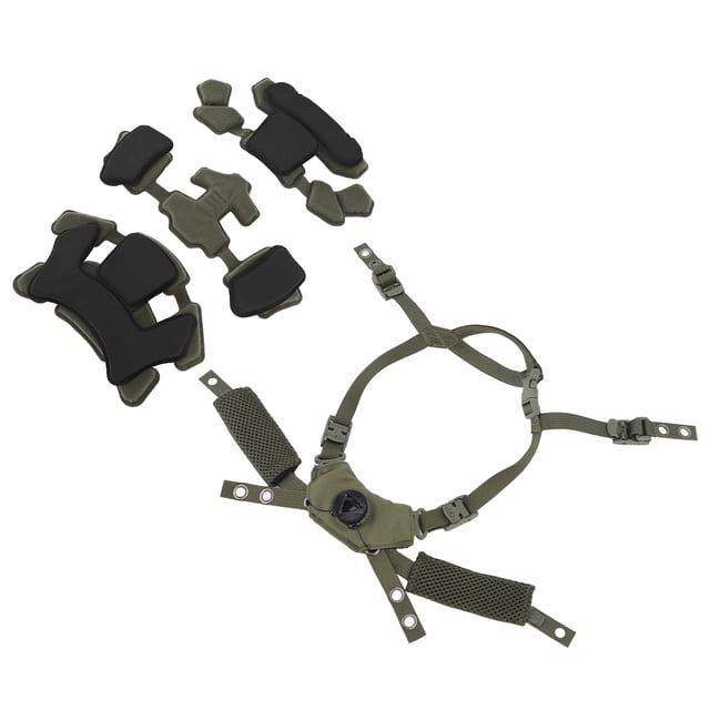 De Suspensión De Dial Para Casco, Correa Para La Barbilla, Almohadillas De Espuma Viscoelástica, Material De Nailon, Ajustable Para Cascos Rápidos MICH Wendy