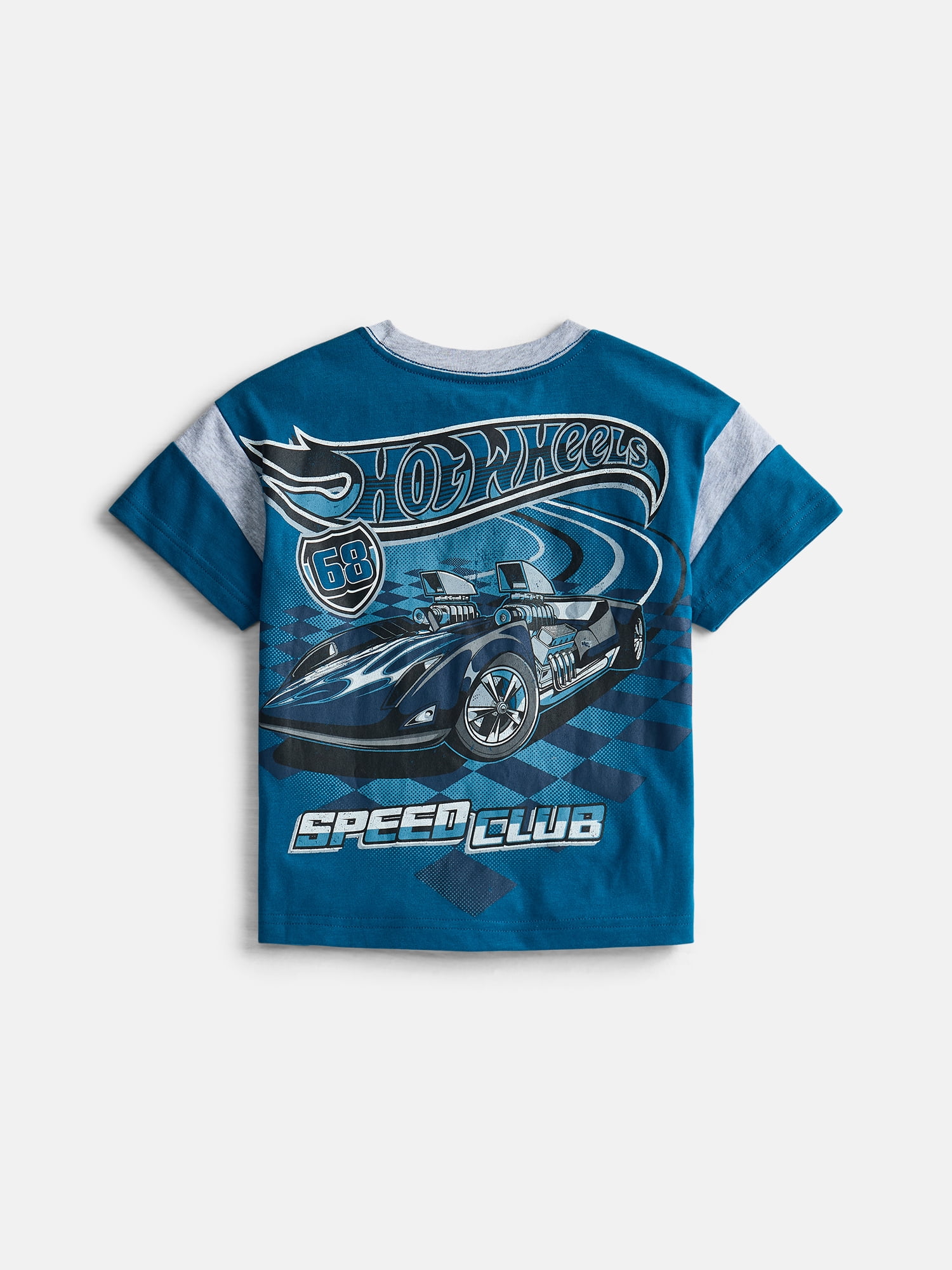 Hot Wheels Boys Graphic Tee with Short Sleeves and Shorts Set, 2 Piece, Sizes 4-16