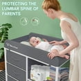 thumbnail image 6 of G TALECO GEAR Baby Changing Table, Portable Diaper Changing Station with Wheels, Nursery Organizer for Newborn and Infant, Dark Gray, 6 of 7