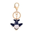 thumbnail image 1 of Creative small airplane model car keychain alloy bag hanging Christmas Decorations Bundles, 1 of 1