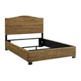 thumbnail image 5 of Pemberly Row Coastal Wood/Rattan King Size Platform Bed in Brown, 5 of 9