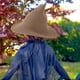 thumbnail image 3 of Sombrero de Bruja Sombrero Plegable Puntuado de la Bruja de Verano Del Mago de la Venta Caliente Del Adulto, 3 of 3