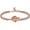 Rose Gold, variant on Adjustable Rose Flower Cremation Urn Jewelry for Ashes - Rose Cremation Bracelet Ashes Holder Urn Bangle