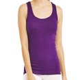 thumbnail image 1 of LAVRA Women's Tank Top Cotton Ribbed-Medium-Purple, 1 of 1