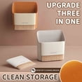 thumbnail image 4 of Cagogo under $5 3Pcs Mini Dustpan Set, Mini Desktop Dustpan Set, Small Broom and Dustpan Combo, Household Office Cleaning Tools, Compact Waste Shovel Brush, Portable Cleaning Kit, 4 of 9