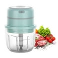 thumbnail image 2 of Amdohai Electric Mini Garlic Chopper Food Slicer Portable Garlic Grinder Blender Food Processor For Pepper Chili Vegetable Nuts Meat 300ML USB Rechargeable, 2 of 8