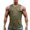 Green, variant on Men's Ribbed Knit Tank Tops Sleeveless Casual Muscle Shirt for Gym Workout and Daily Wear Comfortable Breathable Summer Undershirt