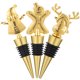 thumbnail image 2 of 3pcs Christmas Vine Stoppers Botella Stoppers Party Bottle Stoppers Botella de vino Cabas, 2 of 6