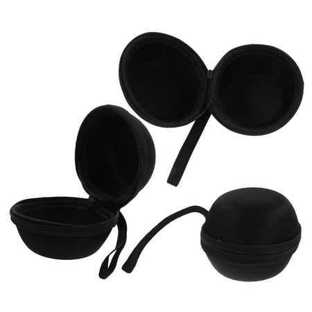 ELAYARD 3-Pack Black EVA Gyro Carrying Case with Zipper Portable Wristball Storage and
