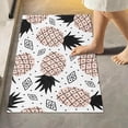 thumbnail image 7 of Coolnut Pineapple Anti-Slip Ultra Absorbent Durable Bath Rug with Rubber Backing,24"x16", 7 of 7