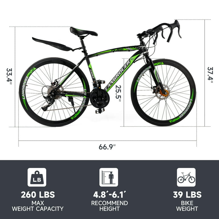 ARTUDATECH 27 Speed Road Bike, 700C Wheel Commuter Bicycle ARTUDATECH 27 Speed Road Bike, 700C Wheel Commuter Bicycle