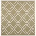 thumbnail image 1 of Safavieh Courtyard Green Indoor Outdoor Rug - Square 7'10", 1 of 5