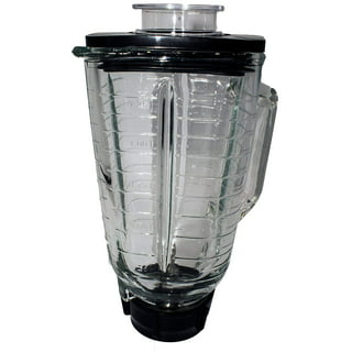 Brentwood 42 oz. Black Blender Glass Jar Replacement 6-Piece Set for Oster  Blender P-OST722 P-OST723 - The Home Depot