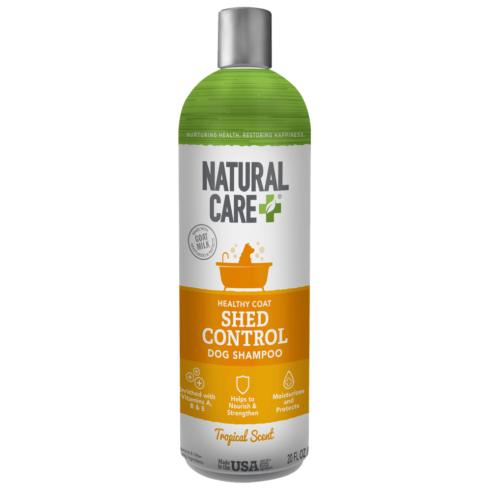 Natural Care Healthy Coat Shed Control Dog Shampoo, 20 oz
