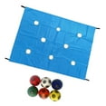 thumbnail image 4 of MERIGLARE Bâche de Trou Formation Sensorielle Maternelle Jouet Activités Extérieures pour Enfants Bleu, 4 of 9