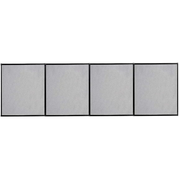 YEXJ Large 4'X12' Swimming Pool Fence Barrier: Pool Safety Mesh Fence Section, Easy Install & Strong Guard for Pool Security