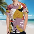 thumbnail image 5 of High Quality Hawaiian Shirts for Men Short Sleeve Aloha Beach Shirt Floral Summer Casual Button Down Shirts Blouses HTVXB9, 5 of 7