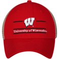 thumbnail image 2 of Wisconsin Badgers The Game Logo Bar Trucker Adjustable Hat - Red - OSFA, 2 of 4
