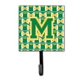 thumbnail image 1 of Carolines Treasures CJ1069-MSH4 Letter M Football Green & Gold Leash or Key Holder, 1 of 1