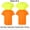 Safety-Green+Orange 4 Pack, variant on ® Men’s High Visibility Safety T Shirt, Hi Vis Workwear Tee (Safety-Green+Orange 8 Pack, 4XL)