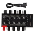 thumbnail image 2 of 10 Port PC Chassis Fan Hub CPU Cooling Hub 10-Channel Computer Motherboard 4Pin PWM Cooling Fan Hub Set Line Board for Extended Motherboard Interface, 2 of 7