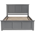 thumbnail image 3 of Bowery Hill  Madison Queen Platform Bed  & Storage Drawers in Grey, 3 of 5
