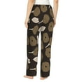 thumbnail image 3 of Pajama Pants Women, floral doodles print Sweatpants Soft Sleep Lounge Pants, Casual PJ Bottoms Pants with Pockets, 3 of 5