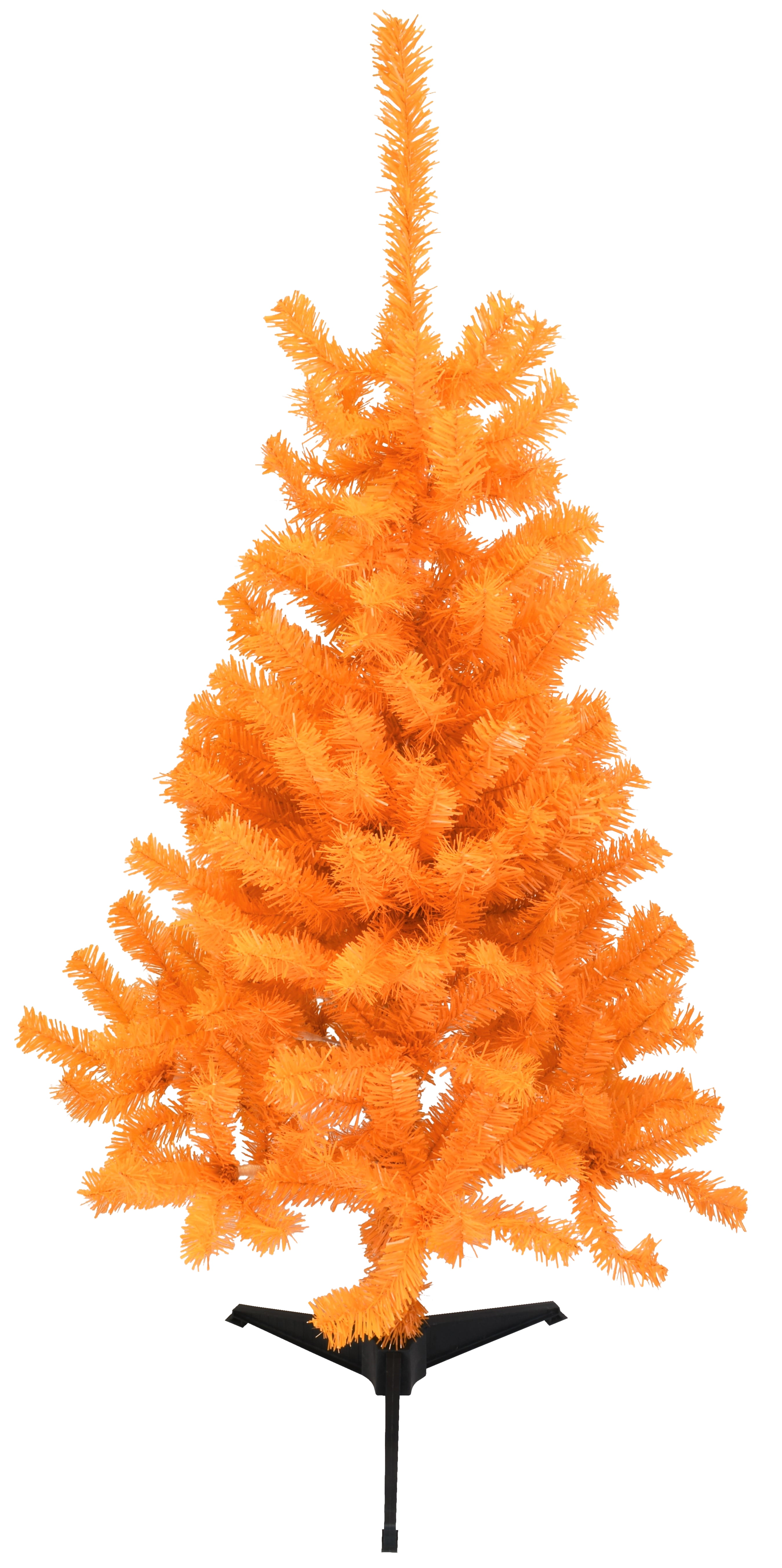 walmart orange christmas tree