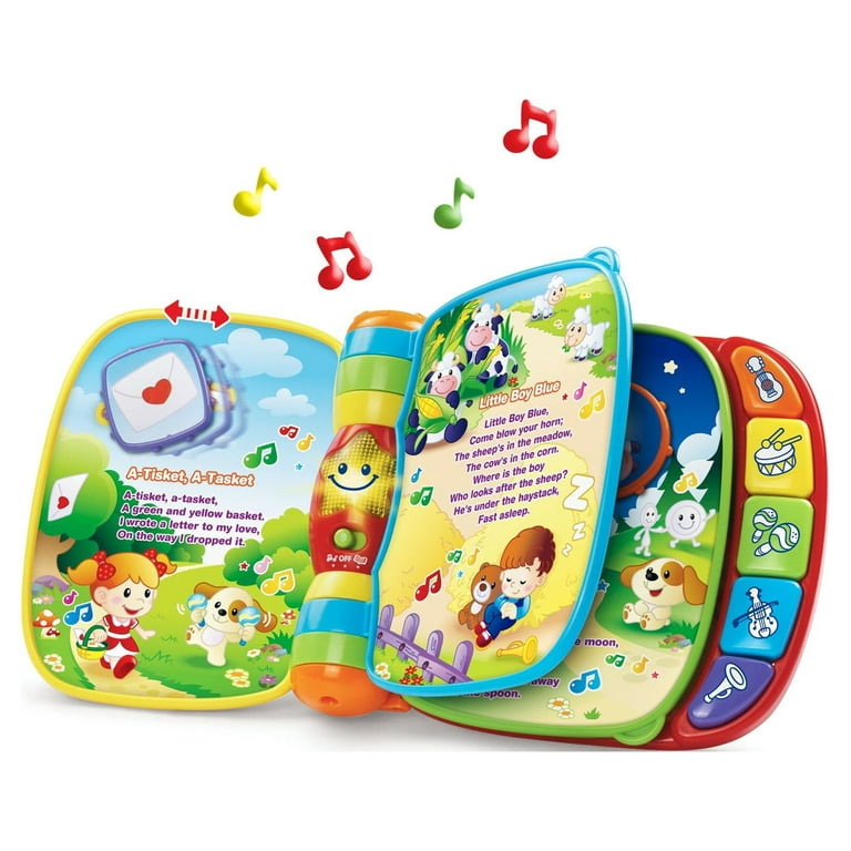 VTech Baby Book Rhyme And Discover Toddler Toy Musical Learning Infant Kids  