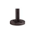thumbnail image 4 of Franklin Iron Works Tristan Modern Floor Lamp 64" Tall Deep Bronze Metal Sheer Outer Linen Inner Double Drum Shade for Living Room Bedroom Office Home, 4 of 9