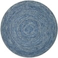 thumbnail image 4 of SAFAVIEH Ikat Laura Geometric Circles Wool Area Rug, Dark Blue/Multi, 3' x 5', 4 of 8