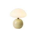 thumbnail image 5 of Cute cream style mushroom table lamp, romantic atmosphere bedroom bedside lamp, night light, three-color dimming., 5 of 5