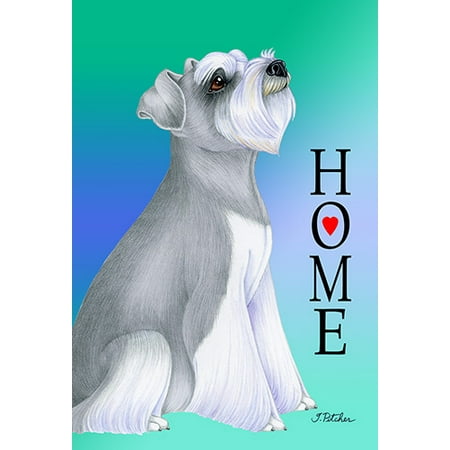 Schnauzer Grey Uncropped - Best of Breed Home Design House