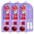 thumbnail image 1 of Bolsa de uniforme de porrista MISSLO para porristas con ventana de visualización, 1 of 8