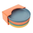 thumbnail image 3 of 1 Set Multipurpose Round Food Trays Desktop Bone Residue Dishes Small Dishes, 3 of 8
