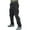 Black-03, variant on Men's Ripstop Tactical Pants with 10 Pockets Cargo Pants for Hiking & Outdoor Work