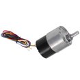 thumbnail image 3 of Brushless Geared  Motor, CW CCW Rotation D Shaft  Gear Motor Large Power  for Electric Window Door 107RPM, 3 of 7