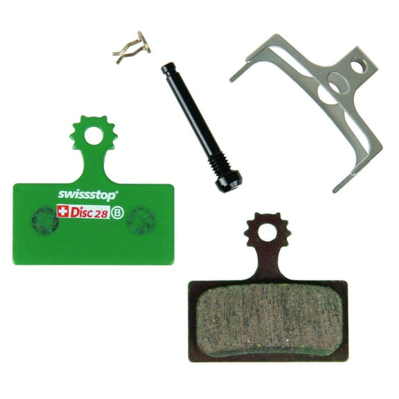 SwissStop Organic Compound Disc Brake Pad Set, Disc 28: for Shimano "G" shape