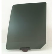 with Bottom Attachment Style Driver Left Side Rear Door Window Door Glass Compatible with Jeep Liberty 2002-2007 Models