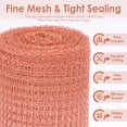 thumbnail image 4 of Grusce Copper Mesh, 5 in x 49.21 ft Proof Wire Screen Roll for Mice Rat Bat and Snail, DIY Blocker Weep Hole Filler with Scissor and Wood Trowel, 4 of 11