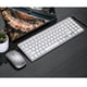 thumbnail image 5 of 2.4G Silencio Recargable Ergonómico Inalámbrico Mini tamaño de mouse para computadora portátil Computadora portátil Teléf - 78Key B 78Key Yotijar Ratón del teclado del ordenador portátil, 5 of 10
