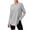 hgg154-Gray, variant on Ounisa Women's Thumbhole Curved Hem Long Sleeve Pullover Top, Sporty Soft Active Blouse with Functional Hand Coverage and Modern Hemline