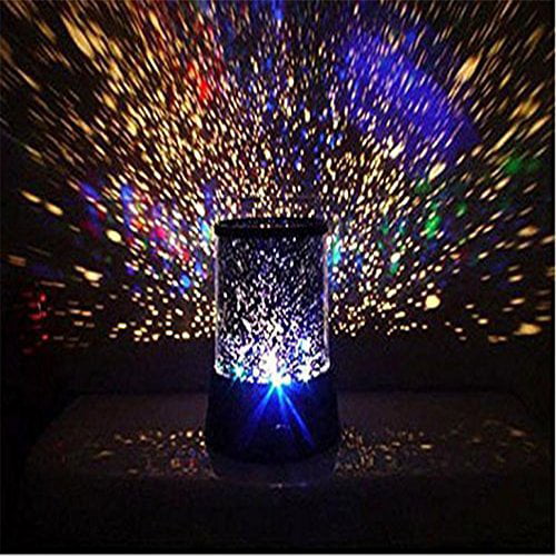 Romantic Sky Projector LED Star Master Lamp Colorful Twilight Night Party Decor