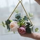 thumbnail image 3 of Bewildely Guirnalda de aro con anillo de Metal de rosas artificiales realistas, amplia aplicación en cualquier decoración Decoración Y892trilateral, 3 of 6