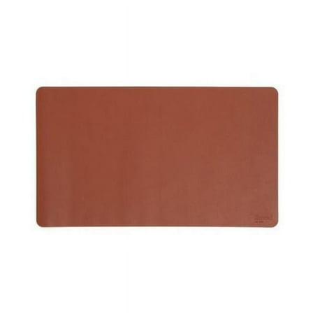 23.6 x 13.7 in. PVC Vegan Leather Desk Pads, Brown
