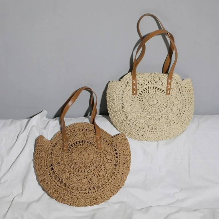 Vintage discount raffia bag