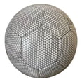 thumbnail image 1 of Btafrte Equipo Entrenamiento Fútbol PU Fútbol Luminoso (blanco Reflectante Hexagonal), 1 of 7
