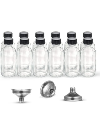 Bastex 2oz Clear Plastic Small Squeeze Bottles. 8 Pack Mini 2 Ounce Empty  Squirt Bottle with Twist top Caps. Great for Paint, Art, Craft, Liquids