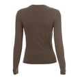 thumbnail image 5 of Gubotare Long Sleeve Shirts for Women Business Casual Tops Fall Fashion Clothes Workout Plus Size Teacher School Outfits 2025 Long Sleeve Tops for Women (Khaki,XS), 5 of 5